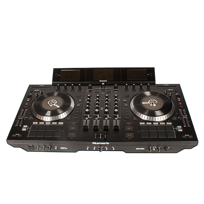 Numark NS7 III USB MIDI DJ Controller w/ Deck Saver Reverb