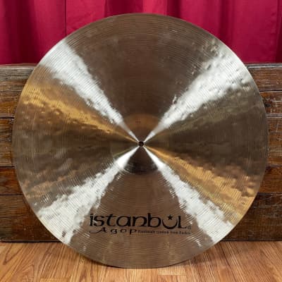 22" Istanbul Agop Traditional Crash Ride Cymbal 2414g *Video Demo* image 7