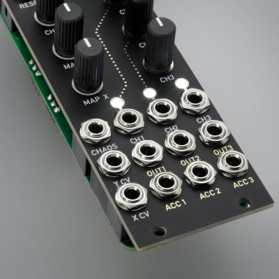 MicroGrids - 8HP Version of Mutable Instruments Grids / uGRIDS / Eurorack Modular /// Black & Gold Panel image 4