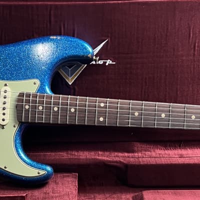 Fender '61 Relic Custom Shop Stratocaster Dealer Special Order 2023 - Blue Sparkle image 3