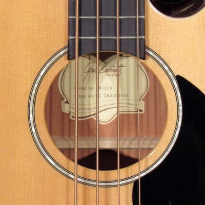 Greg Bennett by Samick - AB2-N Standard Acoustic Electric Bass - Natural image 7