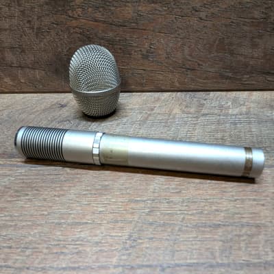 Sony ECM-23F Condenser Microphone 1970s - 1980s - Silver, works great image 3