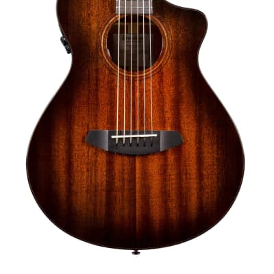 Breedlove Organic Wildwood Pro Companion CE Acoustic-electric Guitar - Suede image 3