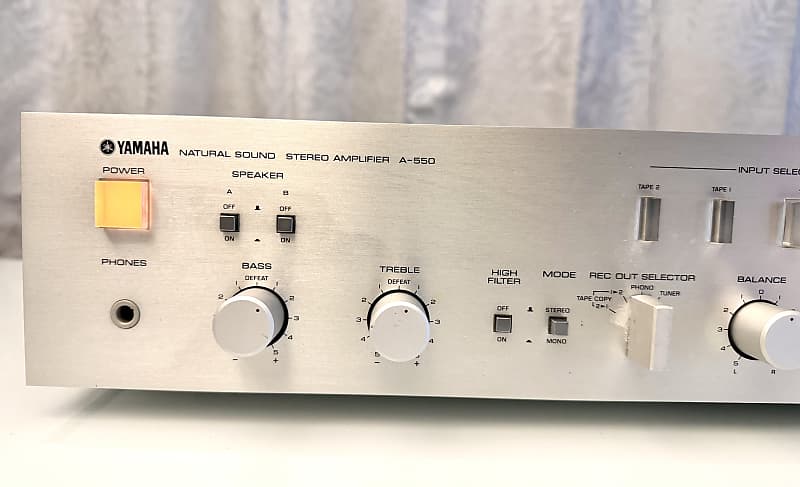 ■YAMAHA　A-550　ステレオアンプ yamaha a 550 amplifier read | eBay