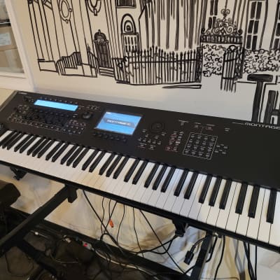 Yamaha Montage M7 76-Key Synthesizer 2023 - Present - Black