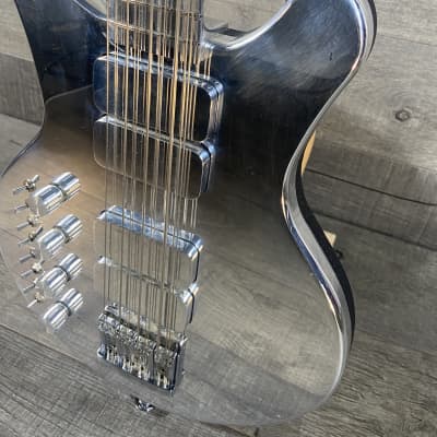 Electrical Guitar Company Custom 12-String Bass 2010 - Aluminum....Lefty! image 9