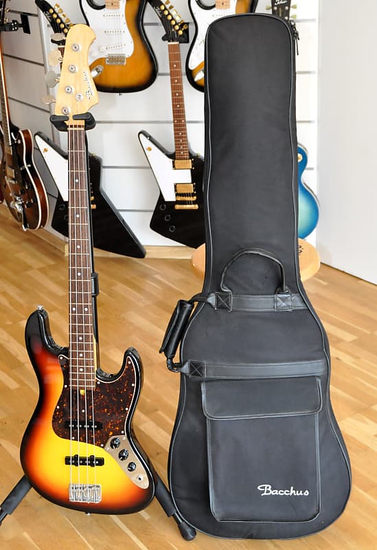 BACCHUS Woodline J-Classic Sunburst / Jazz Bass® Type / Made