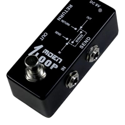 MOEN NLP1 - 1Loop - Mini Guitar Single Loop Routing Pedal - Routing Effects image 2