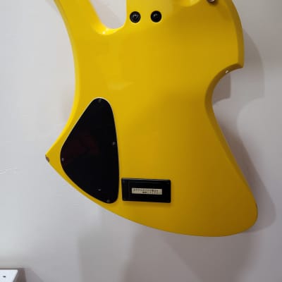 Fernandes  Burny MG-145S hy Heart Yellow (hide Signature Guitar) 2012 Yellow image 5