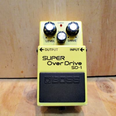 BOSS SUPER OverDrive SD-1 日本製　ビンテージ Boss SD-1 Super Overdrive 1981 - 1988 Made In Japan | Reverb