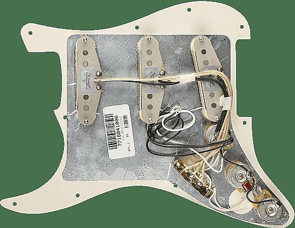 Fender Pre-Wired Strat Pickguard Shawbucker/Gen 4 HSS (Tortoise Shell)