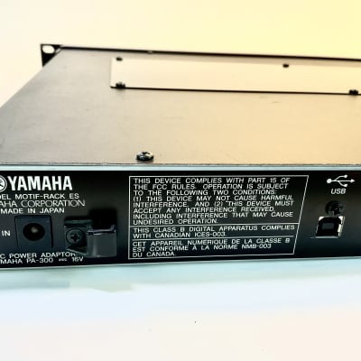 Yamaha Motif ES Rack | Reverb