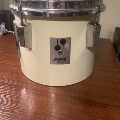 Sonor Vintage Phonic 9-ply 8x10 Concert Tom 70s White image 1