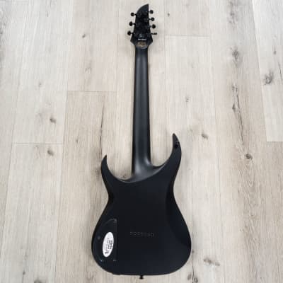 Mint Schecter 875 Keith Merrow KM-7 MK-III Legacy 7-String Guitar, Transparent Black Burst image 5