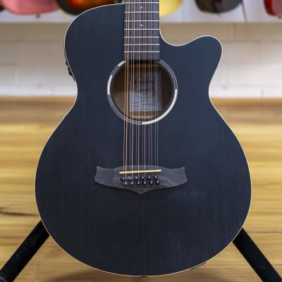 Tanglewood Blackbird Superfolk 12-String Acoustic Electric Guitar (Smokestack Satin) for sale