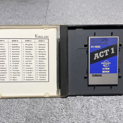 SY77 (YAMAHA ) 生福 ACT.1 VOICE DATA CARD SY77 (YAMAHA ) 生福 ACT.1 VOICE DATA CARD SY77 (YAMAHA ) 生