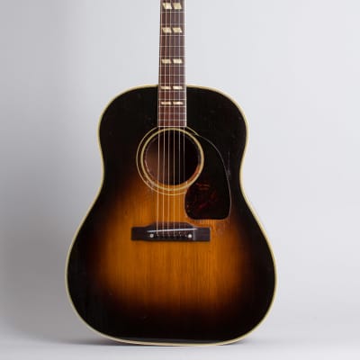 Gibson  SJ Southern Jumbo Flat Top Acoustic Guitar (1952), ser. #Z2778-8, black tolex hard shell case. image 1