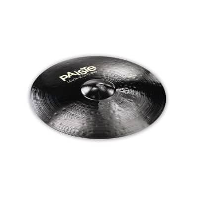 Paiste Black Alpha Hyper 17 Crash Slipknot Joey Jordison | Reverb