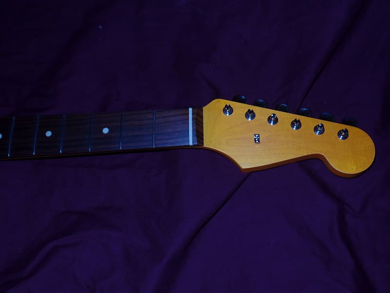 1950s hand finished Medium Fret closet classic Stratocaster Allparts Fender Licensed rosewood and maple neck image 1