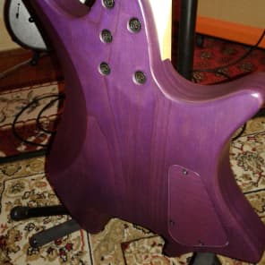 Strandberg  Boden 7 os left handed  2015 Purple with flame top image 2