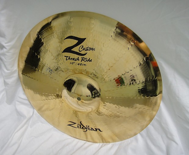Zildjian 19 Z CUSTOM THRASH RIDE Reverb
