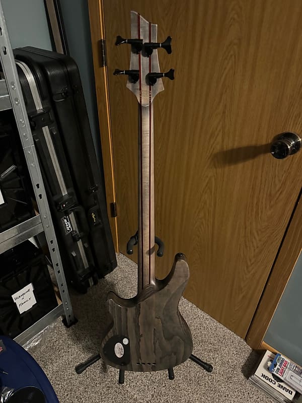 Schecter C-4 Apocalypse Bass guitar 34” scale - LIKE NEW | Reverb