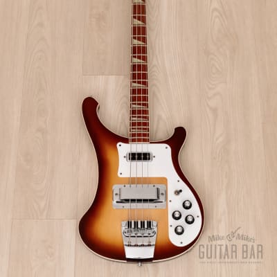 2003 Rickenbacker 4003 Electric Bass Montezuma Brown Color of the Year w/ Case, Tags image 2