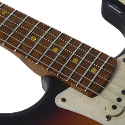 Fender Custom Shop LTD 58 Special Strat Relic, Faded Aged 3 Tone Sunburst - NAMM image 4