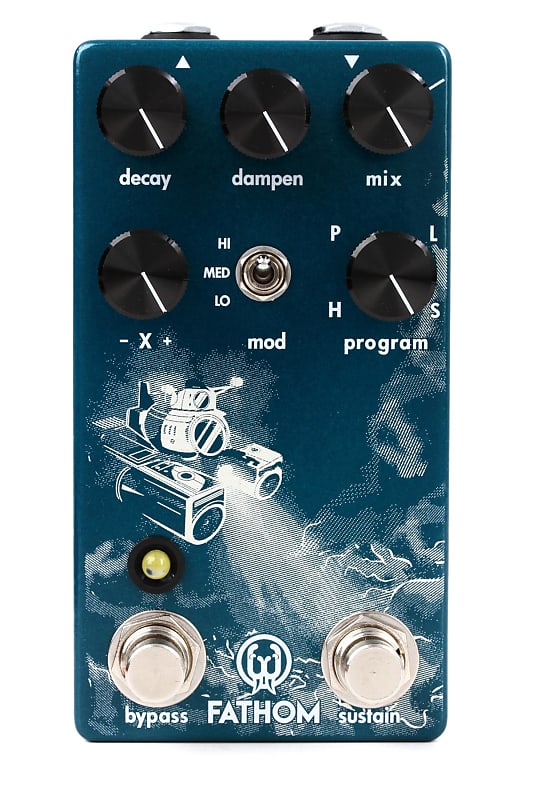 Amazon.com: Walrus Audio Fathom Multifunction Reverb Pedal