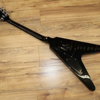 Dean V Floyd Trans Black Flame 2017 - trans black flame with case image 7
