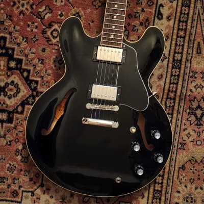 2020 Gibson ES-335 Dot Vintage Ebony  w/ OHSC image 1