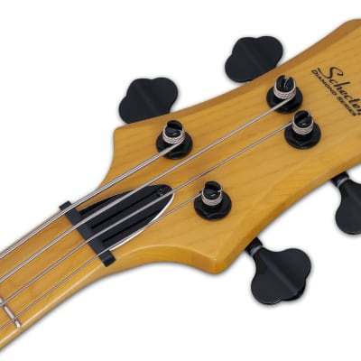 Schecter Riot-4 Session Bass, Aged Natural Satin image 12