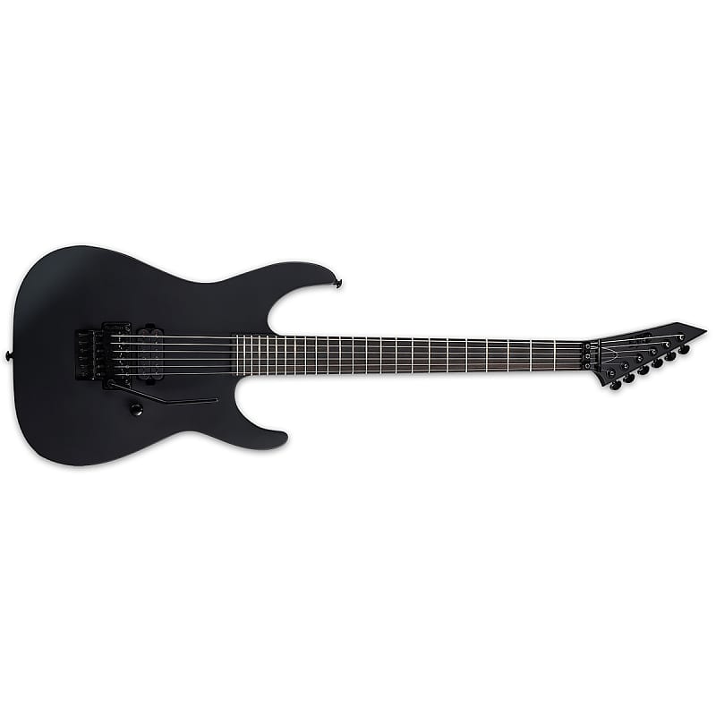 ESP LTD M-Black Metal Black Satin BLKS Electric Guitar + Free Gig Bag M Black Metal image 1