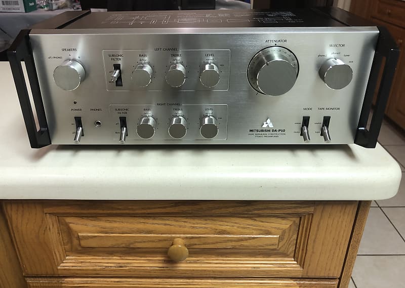 Mitsubishi Diatone DA-P10 Stereo Dual-Mono Preamp - Great Condition!