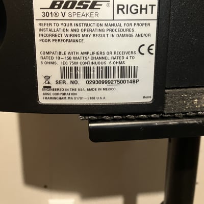 Bose 301 Series V Speaker Pair - Amazing Speakers & Condition | Reverb