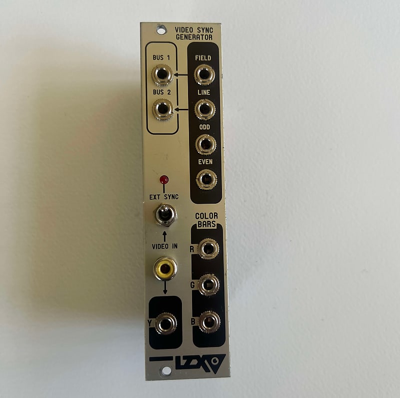 LZX Industries Video Sync Generator Eurorack Synthesizer Reverb UK