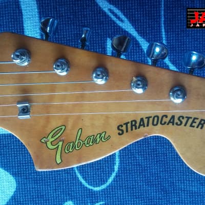 Gaban Stratocaster 70s Sunburst image 5