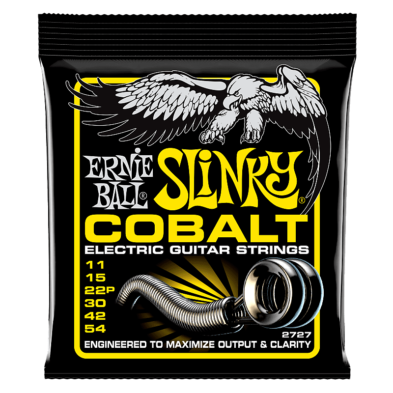 Ernie Ball Cobalt Beefy Slinky Electric Guitar String - P02727 image 1