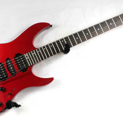 Rare 95 Yamaha RGX 621 D With Scalloped Frets in Metallic