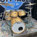 Pearl - Reference Pure Series 5-Piece Set, 20", 16", 12", 10", 14"x6" Snare, 2010s - Natural Maple, Cases