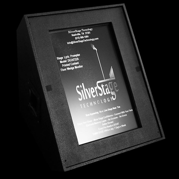 Musicians Teleprompter Word Wedge Lyric Prompter Reverb