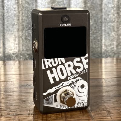 Outlaw Effects Iron Horse Pedalboard Power Supply & Cables + Tuner Guitar Effect Pedal image 2