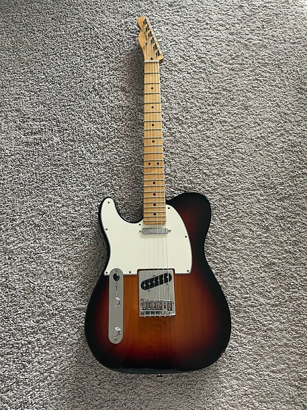 Fender Player Series Telecaster 2018 Sunburst MIM Lefty Left-Handed Guitar image 1