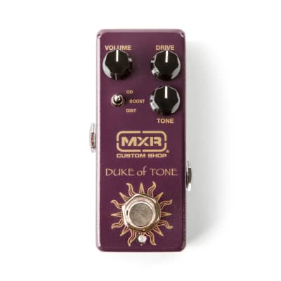 New MXR CSP039 Duke of Tone Analog Man Overdrive Guitar Effects Pedal image 2