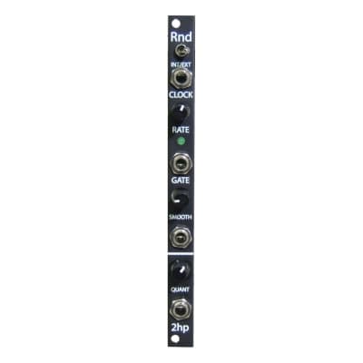2hp Rnd V2 - Random Voltage Generator and Gate Source Black Panel [Three Wave Music] image 2