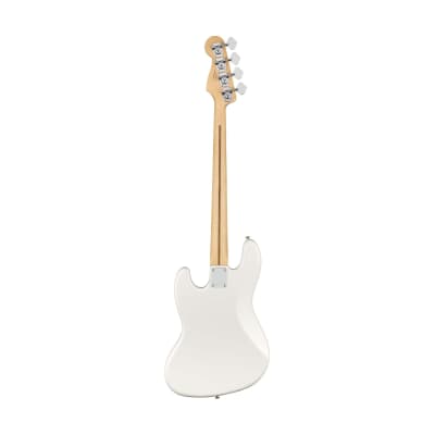 Fender Player Jazz Bass Guitar, Maple FB, Polar White image 2