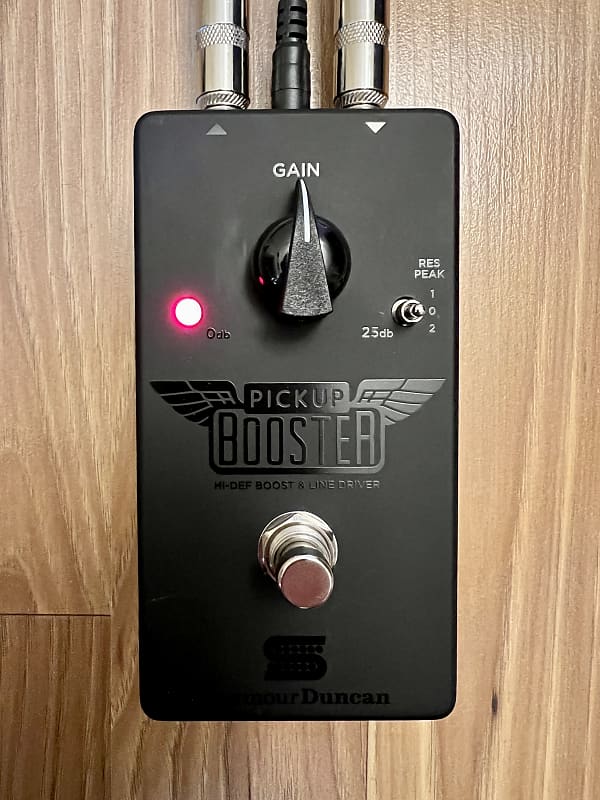 Seymour Duncan Pickup Booster Pedal - Limited Edition Black | Reverb