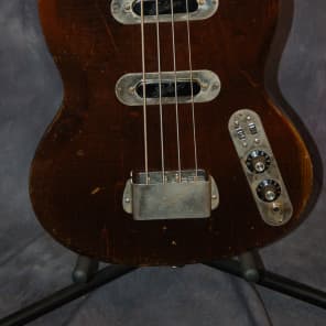 Video Demo Gibson SB300 Bass Guitar Hardshell Case 1971 Walnut image 2