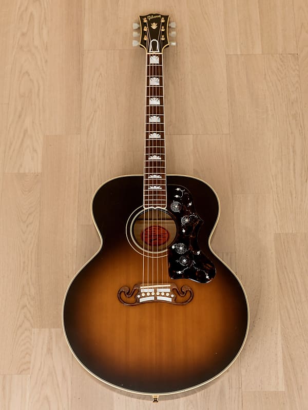 1995 Gibson J-200 1958 Vintage Reissue Jumbo Acoustic Guitar