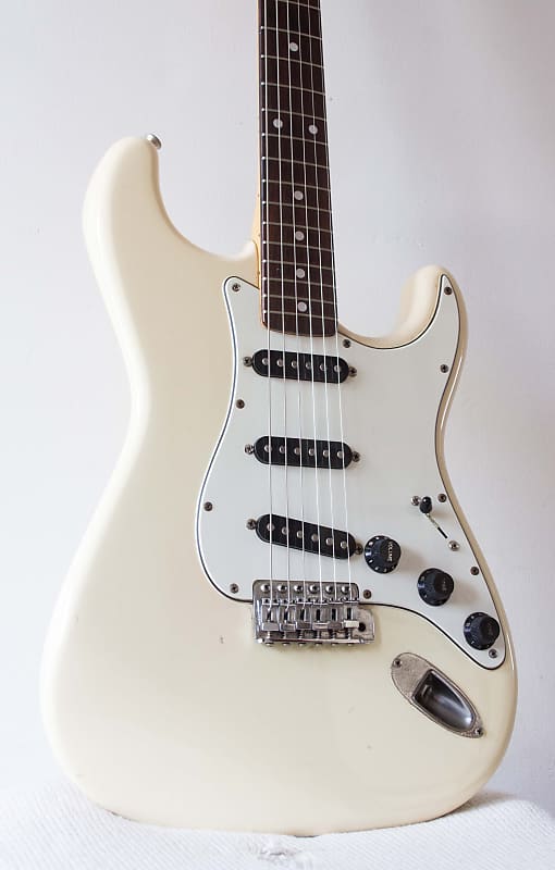 Squier Stratocaster CST-45 Olympic White JV Serial 1983 | Reverb
